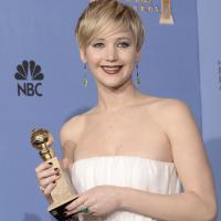 Jennifer Lawrence derruba joia de quase R$ 6 milhões no tapete vermelho