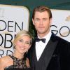 Chris Hemsworth e Elsa Pataky serão pais de gêmeos, de acordo com notícia divulgada em 16 de janeiro de 2014