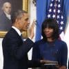 Michelle Obama admitiu que quando optou por uma franjinha foi num momento de 'crise de meia-idade'
