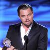 Leonardo DiCaprio levou o troféu de Melhor Ator de Comédia por 'O Lobo de Wall Street'