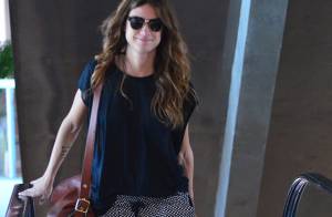 Grazi Massafera Embarca Com A Filha Sofia No Aeroporto