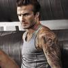 David Beckham foi o garoto-propaganda do catálogo de roupas íntimas de outono/inverno da H&M
 
