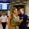 Grazi Massafera embarca no aeroporto Santos Dumont, no Rio de Janeiro, nesta quinta-feira, 30 de janeiro de 2014