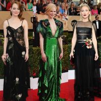 Brilho e araras: confira os looks de Nicole Kidman e outras famosas em premiação
