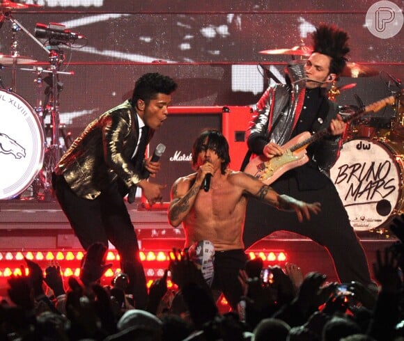 O show de Bruno Mars durante o intervalo do Super Bowl não foi considerado surpreendente