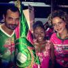 Leandra Leal será destaque no desfile da Mangueira no carnaval deste ano. A atriz publicou uma foto em seu Instagram com a porta bandeira da escola