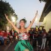 Famosas participam de ensaio técnico do Carnaval 2014 na Marquês de Sapucaí, no Rio de Janeiro, em 9 de fevereiro de 2014