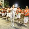 Christiane Torloni, rainha de bateria da Grande Rio, participa de ensaio técnico do Carnaval 2014 na Marquês de Sapucaí, no Rio de Janeiro, em 9 de fevereiro de 2014