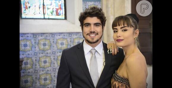 Maria Casadevall e Caio Castro se conheceram durante a novela 'Amor à Vida'