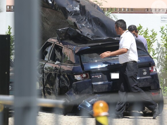 Isis Valverde estava no banco do carona no momento do acidente