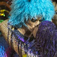Rodrigo Hilbert surge de drag queen e ganha beijo de Fernanda Lima na TV. Fotos!