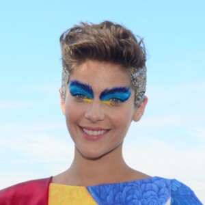 Isabella Santoni foi musa do Bloco das Poderosas