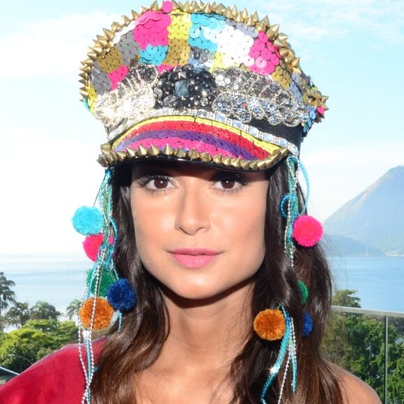 Thaila Ayala foi rainha do Bloco das Poderosas