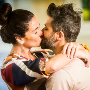 Alice (Giovanna Antonelli) e Mario (Bruno Gagliasso) serão mais de um menino chamado Lorenzo, que nasce nos últimos capítulos da novela 'Sol Nascente'