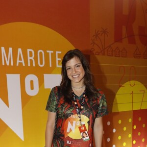 Alice Wegmann se divertiu na Marquês de Sapucaí