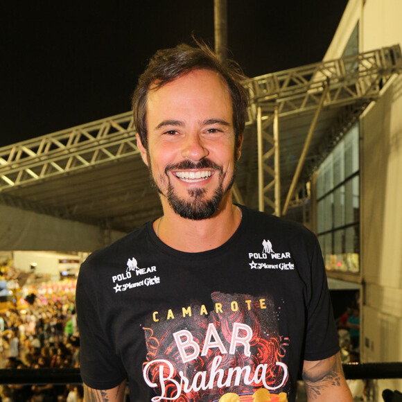Paulo Vilhena confessou durante o desfile das campeãs do Carnaval de São Paulo, na madrugada de sábado, 4 de março de 2017
