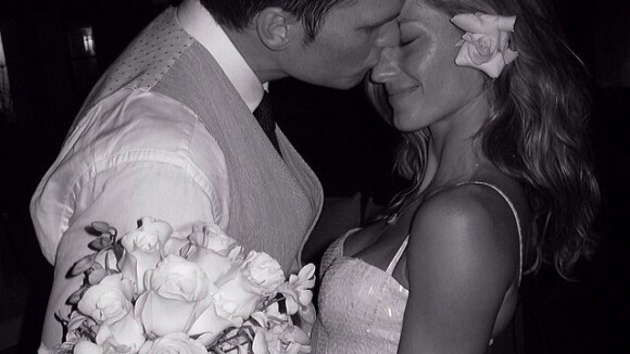 Gisele Bündchen se declara para Tom Brady em aniversário de casamento: 'Te amo'