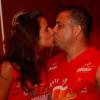 Carnaval: Ronaldo e a noiva, Paula Morais, se beijam no camarote da Brahma na Marquês de Sapucaí, no Rio de Janeiro
