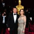 Brad Pitt, que está no elenco de '12 Anos de Escravidão', chegou ao Oscar acompanhado por sua mulher, Angelina Jolie