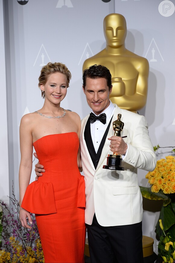 Matthew McConaughey levou o Oscar de Melhor ator por 'Clube de compras Dallas'