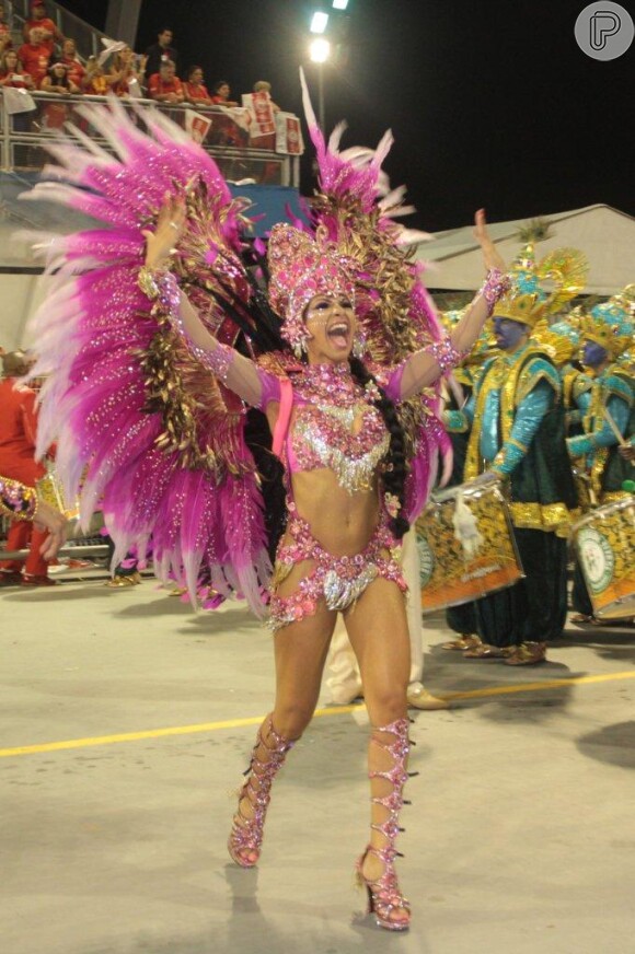 Mocidade Alegre conquista o título de escola campeã do Carnaval de São Paulo, em 4 de março de 2014