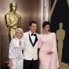 Matthew McConaughey leva a mãe para o Oscar 2014; ator estava acompanhado também da mulher, a brasileira Camila Alves