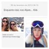 Thaila Ayala e Sophie Charlotte brincam com viagem de Fiorella Mattheis aos Alpes: 'Cada um com o Carnaval que merece'