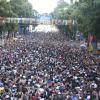 A Avenida Rio Branco foi tomada no último desfile do 'Bloco da Preta'