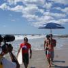 A equipe ficou nove dias na Costa Rica para gravar o reality show 'Nas Ondas'