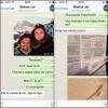 Patrícia Abravanel conta a novidade para os pais através do Whatsapp