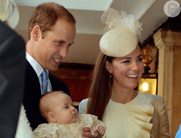 Kate Middleton e príncipe William encontram babá para George, em 11 de março de 2014