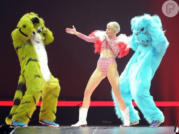 Miley Cyrus está em turnê pelos Estados Unidos