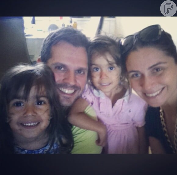 Giovanna Antonelli e Leonardo Nogueira são pais das gêmeas Sofia e Antônia