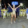 Juliana Alves exibiu sua boa forma durante o desfile da Unidos da Tijuca, no Carnaval do Rio de Janeiro