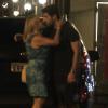 Susana Vieira beija Sandro Pedroso, seu ex-namorado, na saída do restaurante Porcão, no Rio de Janeiro na noite desta segunda-feira, 31 de março