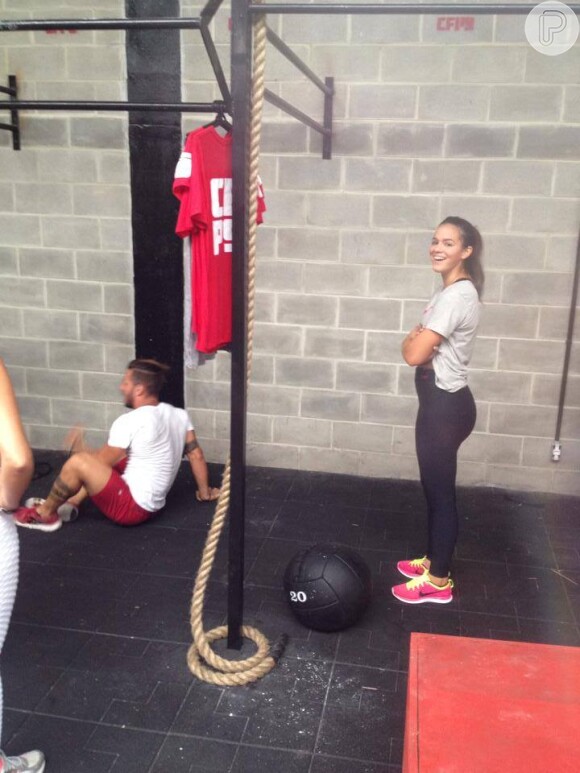 Giovanna Antonelli e Bruna Marquezine dividem o mesmo treinador, Marcos Viana, para fazer treinos de Crossfit