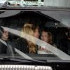 Kate Moss deixa o hotel no Rio de Janeiro e embarca para São Paulo na manhã desta sexta-feira, 4 de abril de 2014