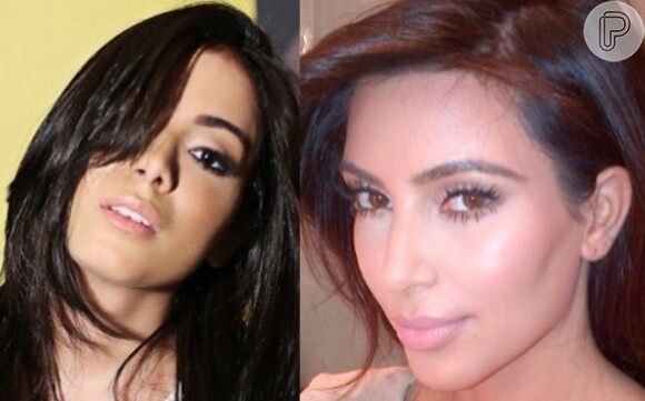 Antes das plásticas, Anitta deu uma foto de Kim Kardashian para os cirurgiões