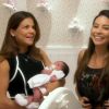 Nivea Stelmann apresenta a filha, Bruna, para o 'Vídeo Show'