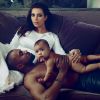 Kim Kardashian e Kanye West já são pais de North West