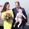 Kate Middleton contou que o príncipe William não gostou do seu vestido amarelo e a comparou com uma banana