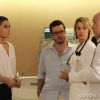 Clara (Giovanna Antonelli) fica preocupada com a possibilidade de Cadu (Reynaldo Gianecchini) passar por um transplante de coração, na novela 'Em Família'
