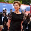 A atriz norte-americana Annette Benning vestiu longo Giorgio Armani outono 2017 no Festival de Cinema de Veneza, realizado nesta quarta-feira, 30 de agosto de 2017