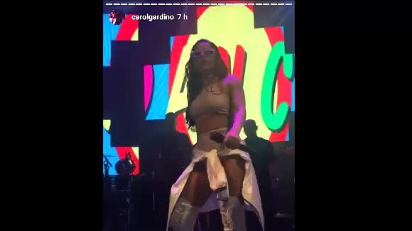 Anitta agita fãs ao dar 'sarrada no ar' em boate em SP. Veja vídeo!