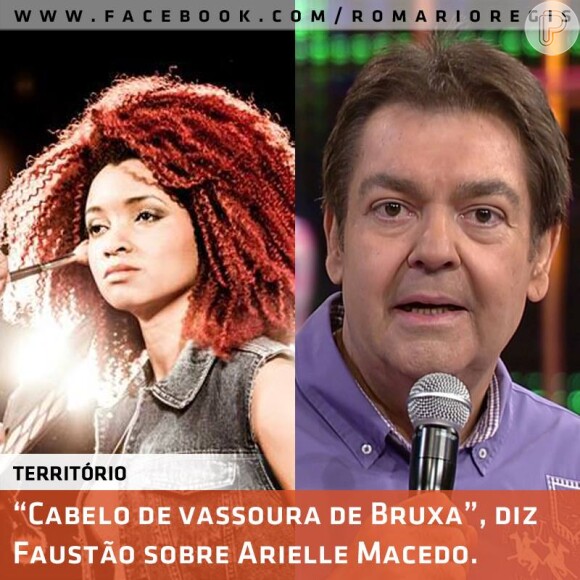 Recentemente Fausto Silva se envolveu em uma crítica sobre racismo envolvendo a dançarina Arielle Macedo, integrante da equipe da funkeira Anitta