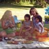 Recentemente Bianca Rinaldi esteve no programa 'Estrelas' com as filhas Beatriz e Sofia