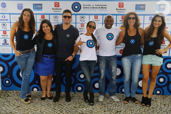 Vários famosos prestigiaram o evento que aconteceu na Zona Sul do Rio