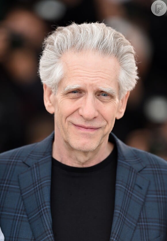 O diretor David Cronenberg divulga o filme 'Maps to the Stars' no Festival de Cannes 2014