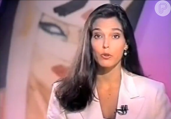 Valéria Monteiro foi a primeira mulher a apresentar o 'Jornal Nacional'