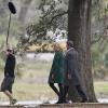 Sylvester Stallone roda cena do filme 'Grudge Match' com Kim Basinger em Nova Orleans, EUA, em 28 de janeiro de 2013